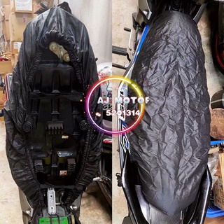 ฝาครอบที่นั่งรถจักรยานยนต์ กันน้ํา Y16ZR Y15ZR LC135 RS150 SRL WAVE W125 DREAM EX5 BAJU HUJAN KAIN SARUNG RAIN COAT YAMAHA