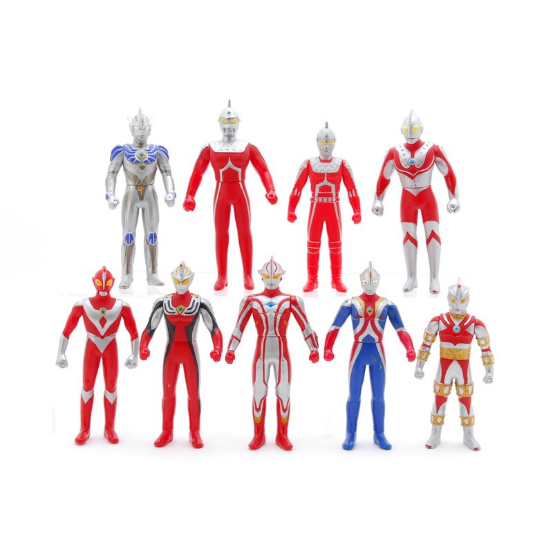 ฟิกเกอร์ Near Mint Bandai Ultraman 9 Body สไตล์ญี่ปุ่นฮีโร่ญี่ปุ่น