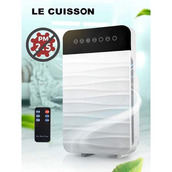 Le Cuisson เครื่องฟอกอากาศกรองฝุ่น PM 2.5