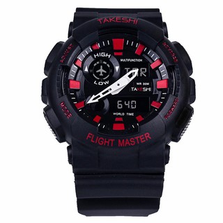 นาฬิกาข้อมือชาย เครื่องญี่ปุ่น แฟชั่น สปอร์ต เท่ TAKESHI TK21Z SPORT CHRONOMETER WATCH