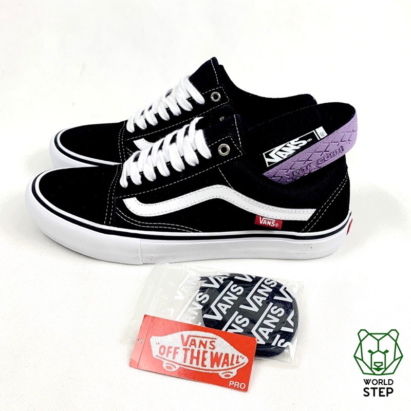 Vans Oldskool Pro Pop Cush พื้นม่วง แวนส์โปรพื้นม่วง - worldstep - ThaiPick