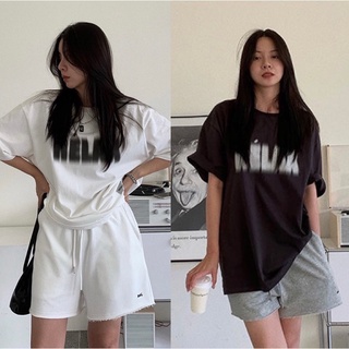 Fashion เสื้อยืดRELAX ชิกๆชิวๆ สไตล์เกาหลีน่ารัก ผักผ่อน เสื้อยืดนิ่ม แขนสั้น เนื้อผ้าดี R44