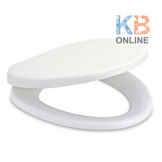 C90055 ฝารองนั่งราวน์โบวล์ แบบกันกระแทก C90055 Round Bowl Seat &amp; Cover : Soft Close COTTO