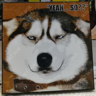 น้องหมา Syberian Husky Dog home decor รูปแต่งบ้าน รูปตกแต่งผนัง รูปภาพ ของแต่งบ้าน ของแต่งห้อง ของแต่งคอนโด ของแต่งร้าน