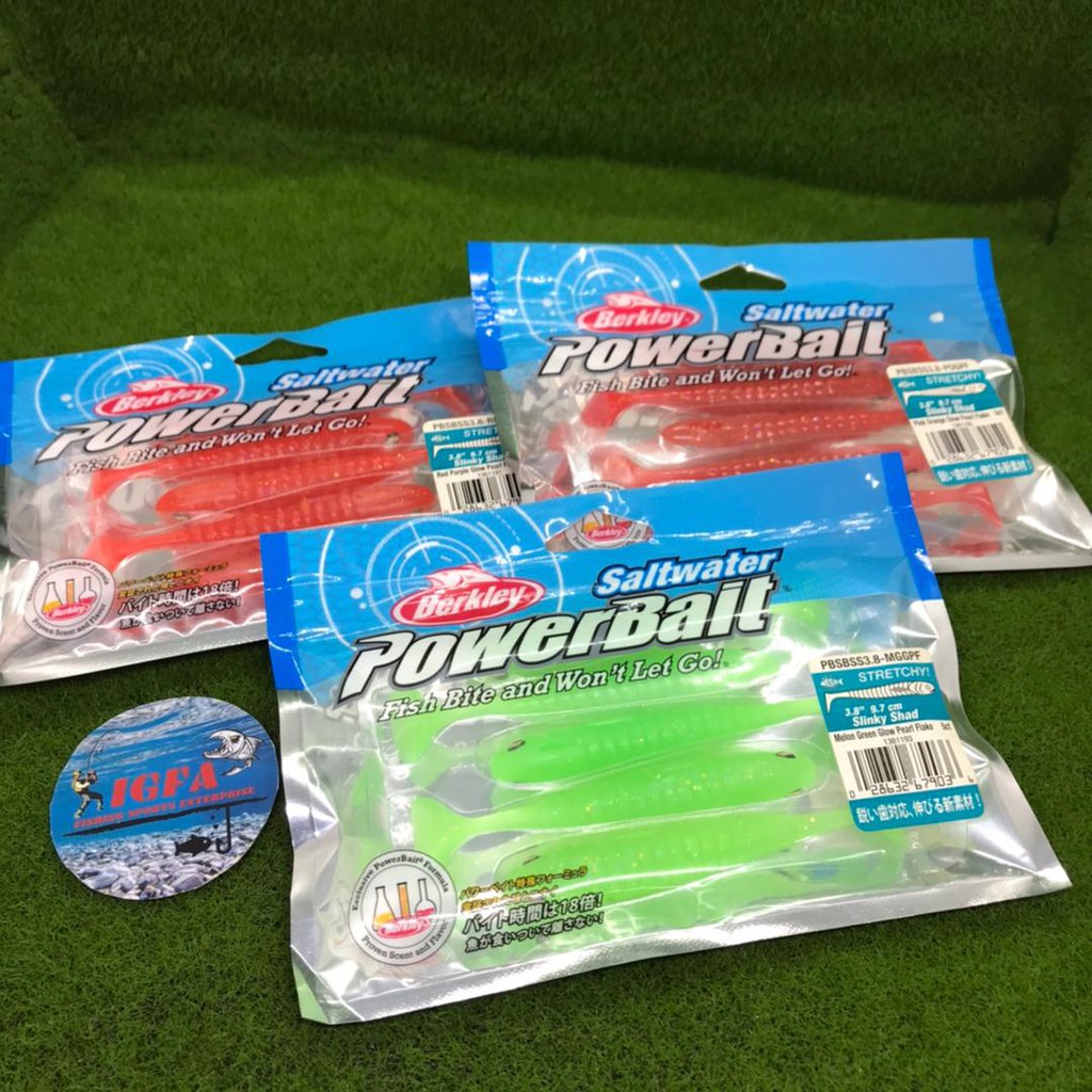 Berkley SALTWATER POWERBAIT SLINKY SHAD