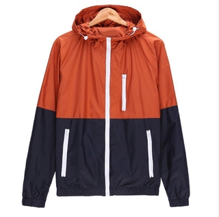 เสื้อแจ็คเก็ตลำลอง ผ้าร่ม กันลม กันหนาว Hooded JACKET