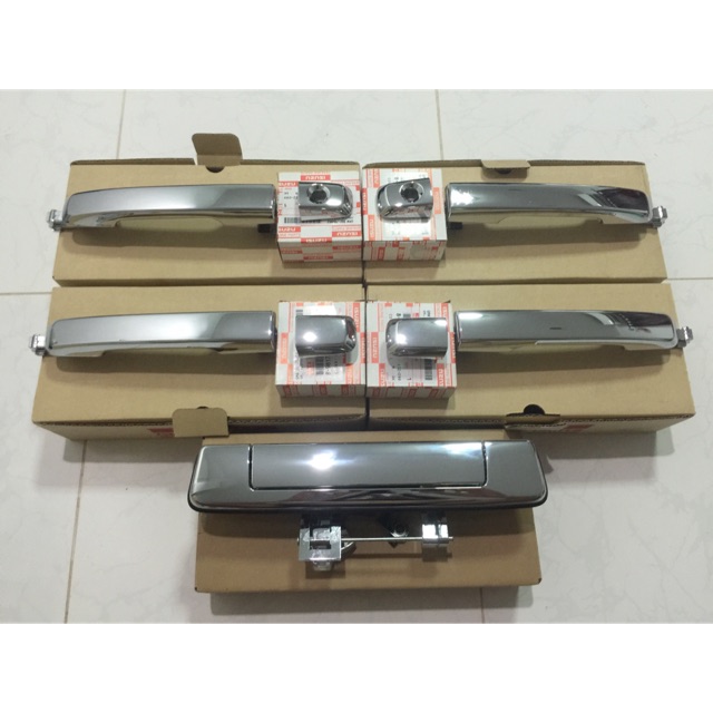 มือเปิดประตู รอบคัน อีซูซุดีแมก Isuzu D-max 1.9 ปี 2016-2019 โครเมียม ของแท้ศูนย์100%