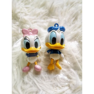 Donald&amp;Daisy(ขายเป็นคู่)​พวงกุญแจ​หัวแขนขาขยับได้ของแท้