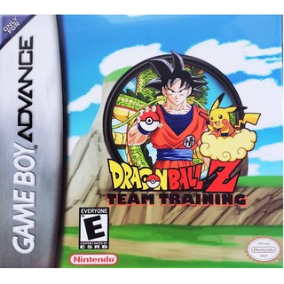 ตลับ GBA Dragon BALL Z TEAM TRAINING ตลับผลิตใหม่ ระบบ เซฟ ไอซี ไม่ใช้ถ่าน