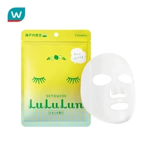 Lululun ลูลูลุน เฟช มาสก์ เลม่อน 7แผ่น