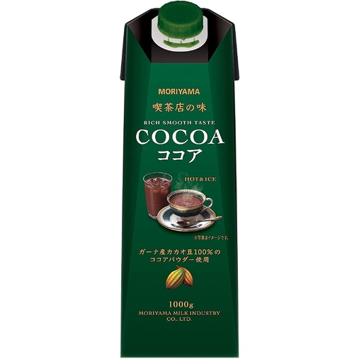 MORIYAMA Cocoa / Van Houten chocolate ช้อกโกแลตพร้อมดื่ม จากญี่ปุ่น โกโก้พร้อมดืม MORIYAMA Richard /