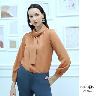 AMILA Blouse VE-B766 by VERONIQA ชิฟฟอนซิลค์ IGPU22-1