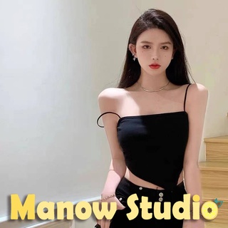 บราสายเดี่ยว เสื้อกล้าม สายเดี่ยว บราสายเดี่ยวแบบสวม 1332# Manow.studio