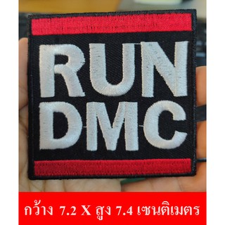 อาร์มรีดเสื้อ ตัวรีด ตัวปัก งาน DIY * RUN DMC * ตกแต่งเสื้อผ้า หมวก กระเป๋า แจ๊คเก็ตยีนส์