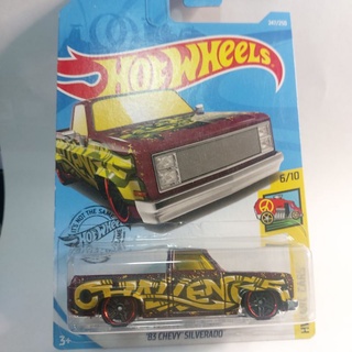 รถเหล็ก Hotwheels 83 CHEVY SILVERADO (ib0504)