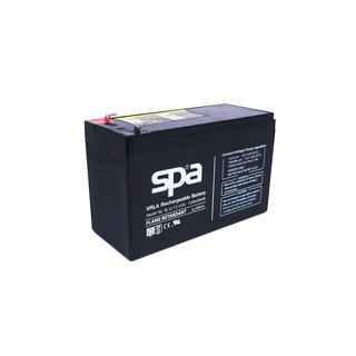 แบตเตอรี่แห้ง SLA Battery SL 12-7.2 SPA 12V 7.2AH ออกใบกำกับภาษีได้่ batterymania