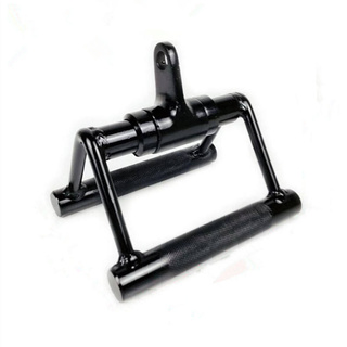 เหล็กสามเหลี่ยม v-gripz แบบมียางหุ้ม /360° Rotatable Gym Fitness T-bar For Pulley Cable Machine Rowing Machine