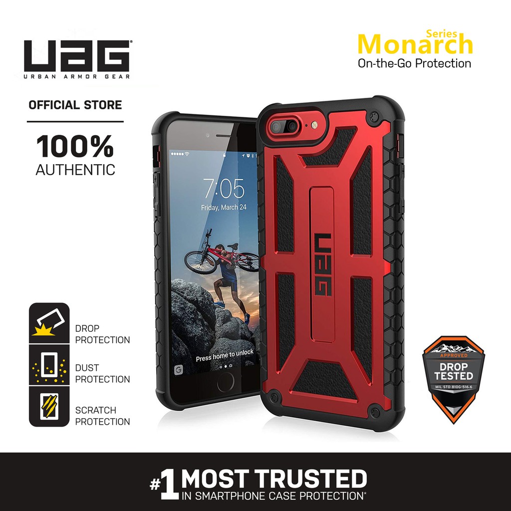 UAG iPhone 8 Plus / iPhone 7 Plus / iPhone 6 Plus / iPhone 6s Plus เคสกันกระแทก Cover Monarch with R