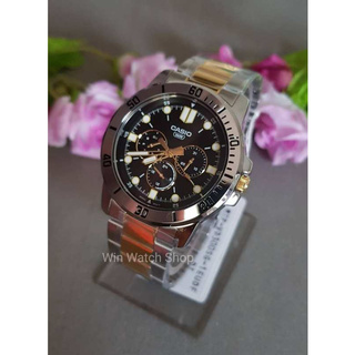 นาฬิกา Casio รุ่น MTP-VD300SG-1E นาฬิกาผู้ชายสายแสตนเลส สองกษัตริย์ - ของแท้ 100% รับประกันสินค้า 1ปีเต็ม