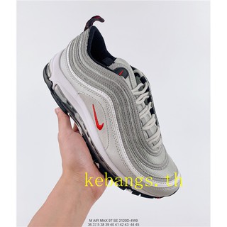 100%ของแท้ Nike👍Air Max 97 ไนกี้ รองเท้าผู้ชายและผู้หญิง รองเท้ากิฬา รองเท้าวิ่ง รองเท้าใสสบาย ทนทาน รองเท้าบาส