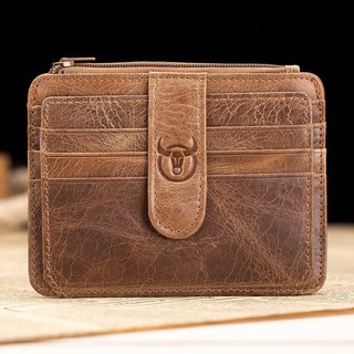 Fin 1 กระเป๋าเงินหนังแท้ กระเป๋าสตางค์หนังแท้ กระเป๋าหนัง 100% Genuine Leather Man Wallet No. 2870