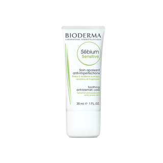 Bioderma Sebium Sensitive 30ml. ครีมบำรุงผิวหน้า ครีมทาหน้าสําหรับผิวแพ้ง่าย หน้ามัน เป็นสิวง่าย