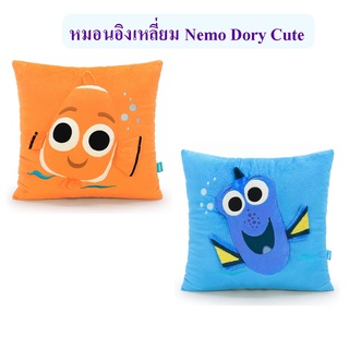 Disney ลิขสิทธิ์แท้ หมอนอิง เหลี่ยม นีโม่ Finding Dory Nemo Cute