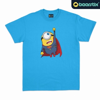 เสื้อยืดลำลองBearstix - เสื้อยืด ลายการ์ตูน Superman Minions - Justice League สําหรับผู้ชาย และผู้หญิงS to4XL