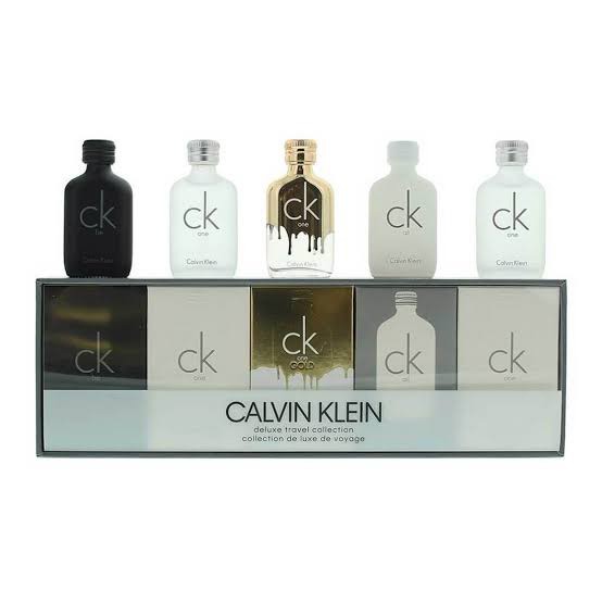 น้ำหอม CK Calvin Klein Deluxe Travel Collection (CK mini set) ชุดเซ็ทน้ำหอมสำหรับผู้หญิงและผู้ชาย