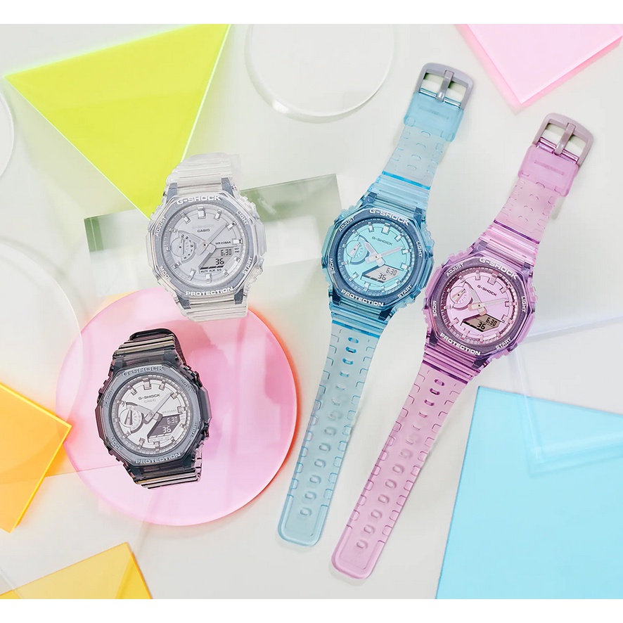 Casio G-Shock Mini นาฬิกาข้อมือผู้หญิง รุ่นGMA-S2100SK(GMA-S2100SK-1A,GMA-S2100SK-2A,GMA-S2100SK-4A,GMA-S2100SK-7A)