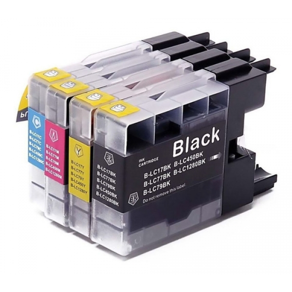 ตลับหมึกที่รองรับสําหรับ Brother Lc75 Lc79 LC40 LC73 C6510dw J430w J6710dw เครื่องพิมพ์