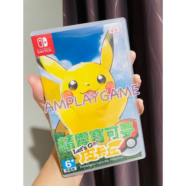 แผ่นเกมส์ Nintendo switch - Pokemon : Let’s Go, Pikachu (มือ 2)