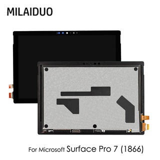 อะไหล่หน้าจอสัมผัส LCD แบบเปลี่ยน สําหรับ Microsoft Surface Pro 7 1866 Pro7