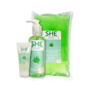 เจลแอลกอฮอล์70% (ขนาด1000ml.)  SHE Alcohol gel