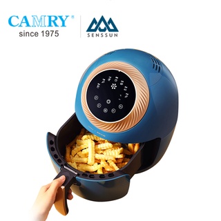 CAMRY หม้อทอดไร้น้ำมัน 3.5L Air fryer หม้อทอดอากาศ หม้อทอด หม้อทอดลมร้อน สมาร์ททัชหม้อทอดไร้มัน (ของเเท้ 100%)