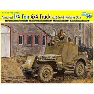 โมเดลประกอบ Dragon Model 1/35 DRA6714 ARMORED 1/4 TON 4x4 TRUCK