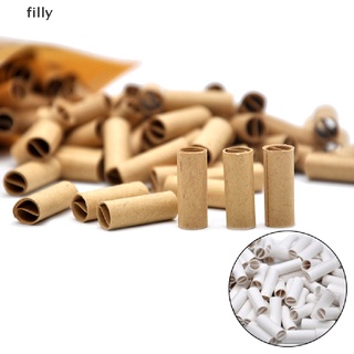 [FILLY] 150PCS/Pack Silim Brown Natural Prerolled Rolling Paper Mouth Filter Tips 6MM DFG