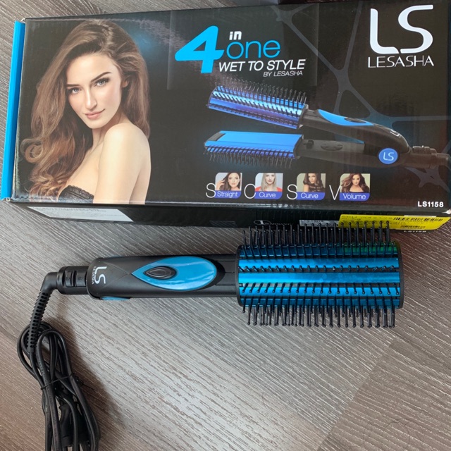 LESASHA 4 in 1 เครื่องหนีบผม ม้วนผม ใช้ไปครั้งเดียวค่ะ