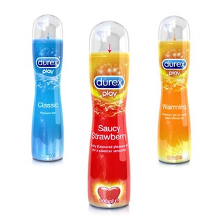 เจลหล่อลื่น ดูเร็กซ์ เพลย์ Durex Play  Classic / Strawberry ขนาด 50 ml.