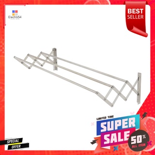 ราวติดผนังสเตนเลสรุ่นตรง3เส้น 100cm PLIMWALL RACK STAINLESS 3 BARS 100cm PLIM