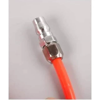 สายลม เติมลม ปั๊มลม พร้อมหัวต่อคอปเปอร์ PU HOSE ส้ม เหลือง น้ำเงิน ใส ดำ ขนาด 3/9/15เมตร