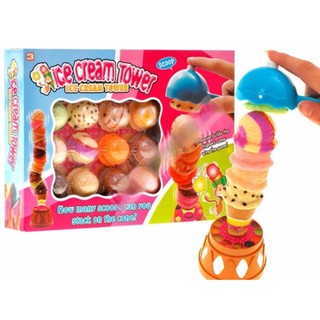 Candy Toy ไอศครีมทาวเวอร์ เกมทรงตัว เเข่งตักไอติมสูงๆ