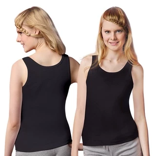 Cherilon เชอรีล่อน เสื้อกล้าม ซับใน ผู้หญิง ยืดผู้หญิง ผ้าฝ้าย 100% นุ่ม บางสบาย ไม่มีบรา สีพื้น 3 สี OTIB-VCT2