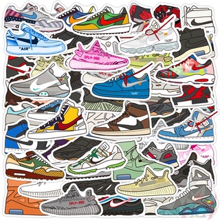 ❉ Sports Shoes - Fashion Brand Series 05 สติ๊กเกอร์ ❉ 50Pcs/Set DIY Luggage Laptop Skateboard Doodle สติ๊กเกอร์