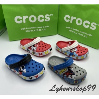 รองเท้าลำลองแฟชั่น เด็ก สไตล์ Crocs Kids