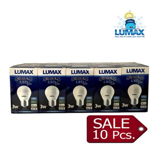 หลอด LED ECOBULB B45 3W CDL E27 LUMAX (10 Pcs.)