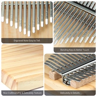 ของขวัญปีใหม่🎁คาริมบ้า17คีย์ Kalimba คาลิมบ้า C-Key คาลิมบา คาลิมบ้า คาลิมบา เปียโน คีย์บอร์ คาลิมบา คาลิมบา Kalimba