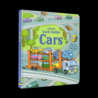 LOOK INSIDE: CARS BOOK (NEW EDITION) หนังสือใหม่ English Book พร้อมส่ง