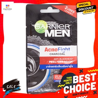 การ์นิเย่แอคโนไฟท์มาส์ก 12มลผลิตภัณฑ์ดูแลผิวหน้าGARNIER MEN ACNOFIGHT MASK 12ML