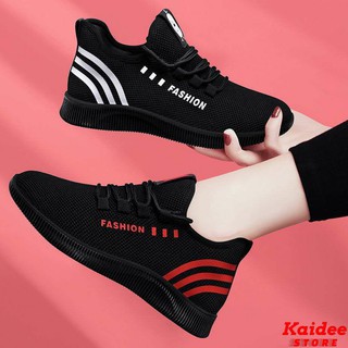 พร้อมส่ง🚚รองเท้าผ้าใบแฟชั่นทรงสปอร์ต👟 ✨ผ้าใบผู้หญิง💕ลำลอง ไม่เจ็บเท้า👍 B-022